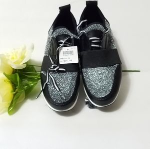 Brash Women's Cody Silver Black Sneaker